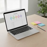 Edumo prototype showing a mobile-first course plan with bite-sized exercise packages for language learners