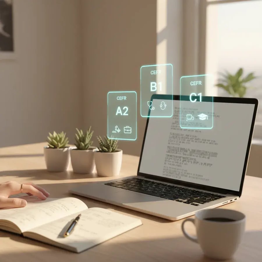 AI personalization for language teachers — tailoring materials at scale for diverse learners from B1 professionals to A2 teenagers